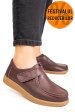 Mocasini maro inchis piele naturala pspl305