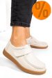 Mocasini bej piele naturala pspl305