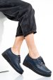 Pantofi bleumarin piele naturala 6pc24