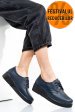Pantofi bleumarin piele naturala 6pc24