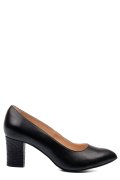 PANTOFI DAMA GUBAN PIELE NATURALA NEGRI TOC SNK 4S77292