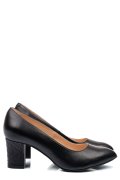 PANTOFI DAMA GUBAN PIELE NATURALA NEGRI TOC SNK 4S77292