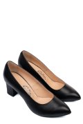 PANTOFI DAMA GUBAN PIELE NATURALA NEGRI TOC SNK 4S77292