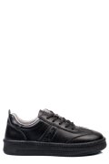 PANTOFI SPORT NEGRI PIELE NATURALA FSP005016