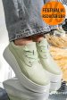 Pantofi sport verzi piele naturala fsp002291