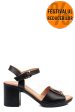 Sandale negre piele naturala 0s7756