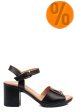 Sandale negre piele naturala 0s7756