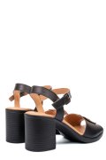 SANDALE NEGRE PIELE NATURALA 0S7756