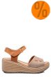 Sandale maro bej piele naturala 1s7757