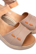 SANDALE MARO BEJ PIELE NATURALA 1S7757