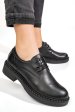 Pantofi negri piele naturala 3s7709nev
