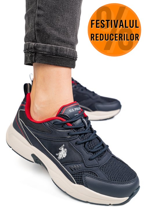 U.s. polo assn, pantofi sport navy krez