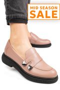 MOCASINI DAMA PIELE NATURALA NUDE 4S7710
