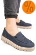 Mocasi bleumarin piele naturala 2kk1041901