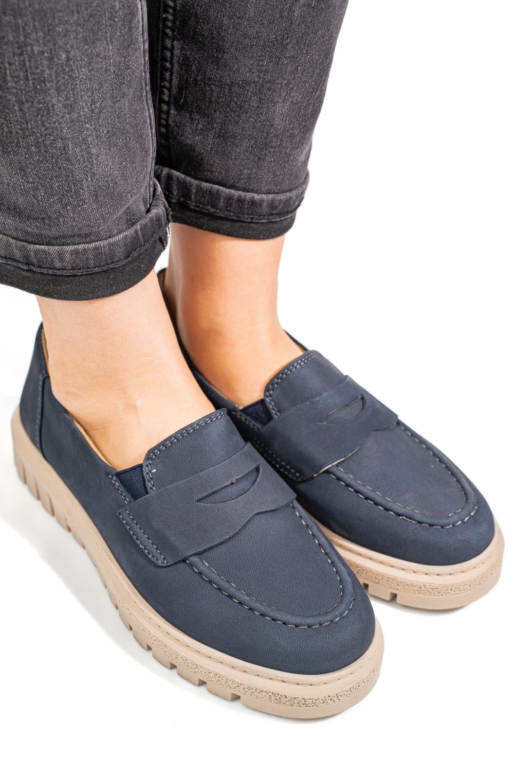 MOCASI BLEUMARIN PIELE NATURALA 2KK1041901