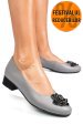 Pantofi gri inchis piele naturala 2s7756br
