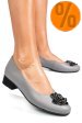 Pantofi gri inchis piele naturala 2s7756br