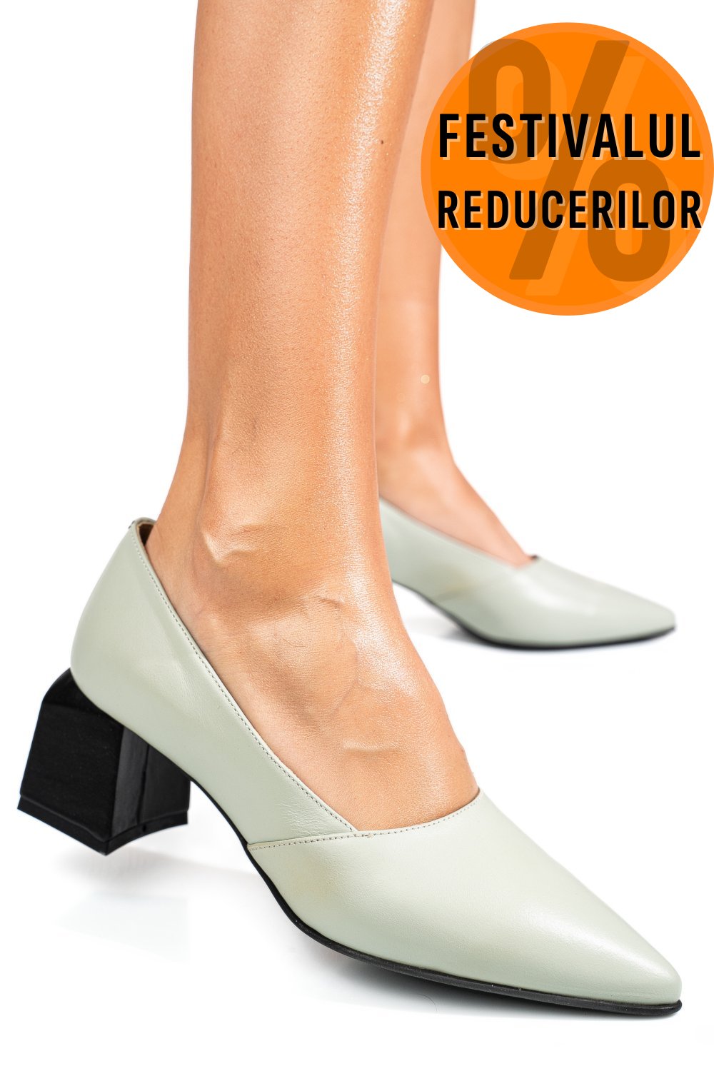 PANTOFI TURCOAZ PIELE NATURALA 5S77460