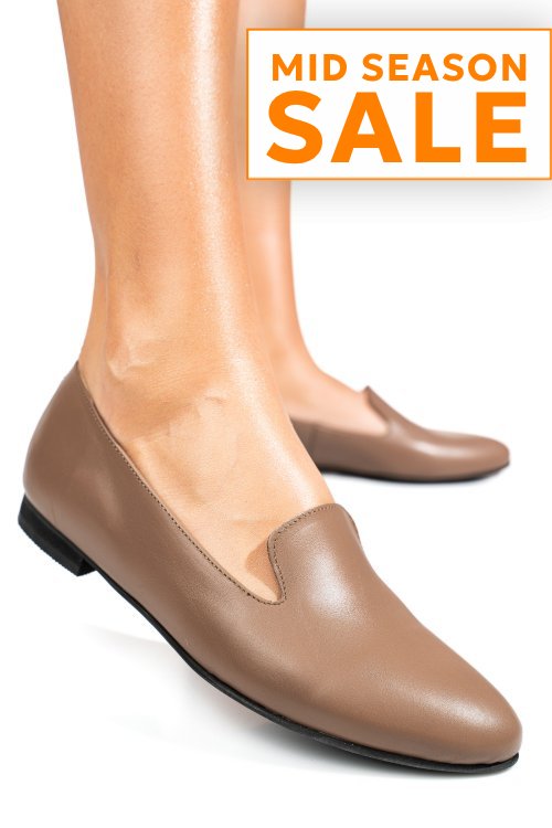 Balerini gri inchis piele naturala 4s7765