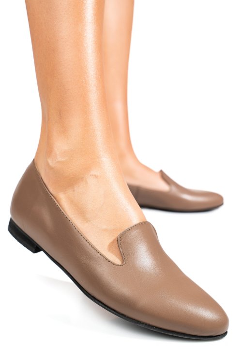 Balerini gri inchis piele naturala 4s7765