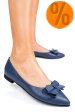 Balerini bleumarin piele naturala 3s7704-ii