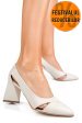 Pantofi crem piele naturala 5s77700b