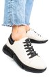 Pantofi sport bej talpa neagra piele naturala 3s77011b