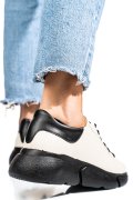 PANTOFI SPORT BEJ TALPA NEAGRA PIELE NATURALA 3S77011B