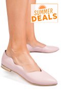 BALERINI ROZ PIELE NATURALA 3S7718-II