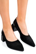 PANTOFI NEGRI PIELE NATURALA INTOARSA 5S77461