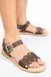 Sandale verzi piele naturala dark gilda