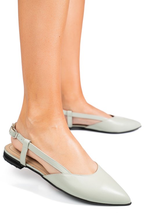Balerini turcoaz piele naturala 3s7725