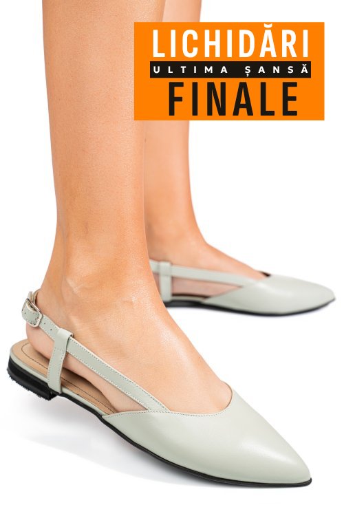 Balerini turcoaz piele naturala 3s7725