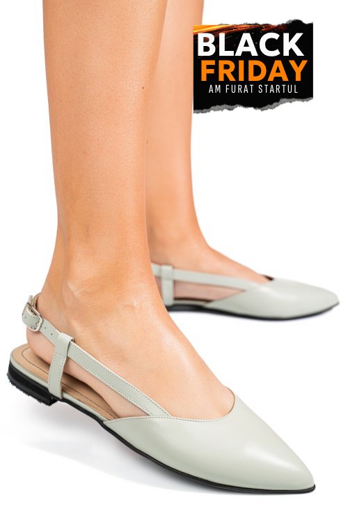 Balerini turcoaz piele naturala 3s7725