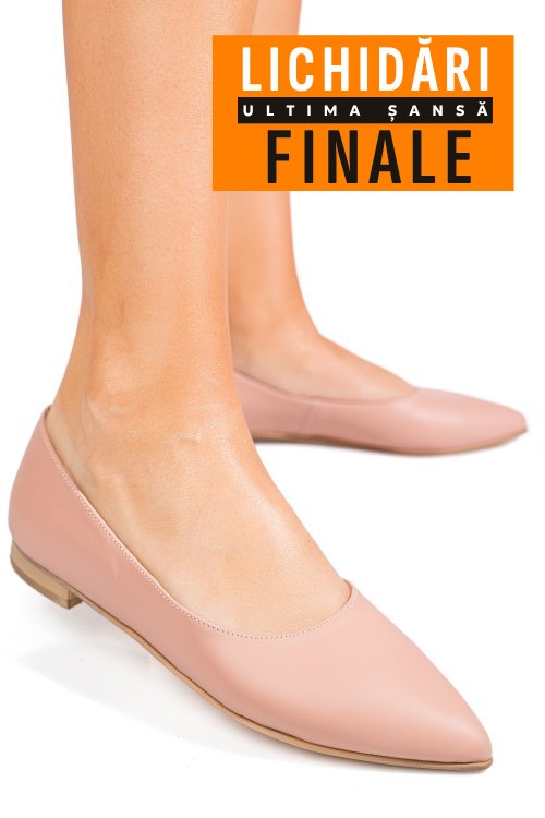 Balerini nude piele naturala 3s7707