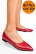 Balerini rosii piele naturala 3s7707