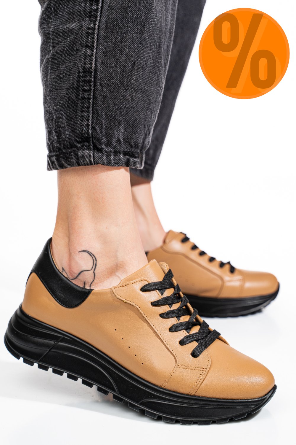 PANTOFI SPORT MARO PIELE NATURALA 3S77011B