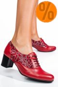 PANTOFI ROSII PIELE NATURALA 1S77515PA