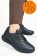 Pantofi sport albastri piele naturala 4s77003