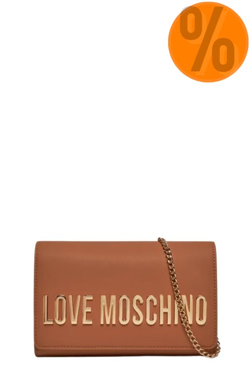 Geanta love moschino camel 103pp1ikd0201