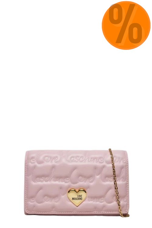 Geanta love moschino red 128pp1llj0600