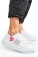 Soprani couture, pantofi sport white scw414882