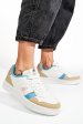 U.s. grand polo, pantofi sport white pink gpw424315