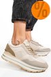 Soprani couture, pantofi sport beige scw423p04