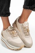 SOPRANI COUTURE, PANTOFI SPORT BEIGE SCW423P04