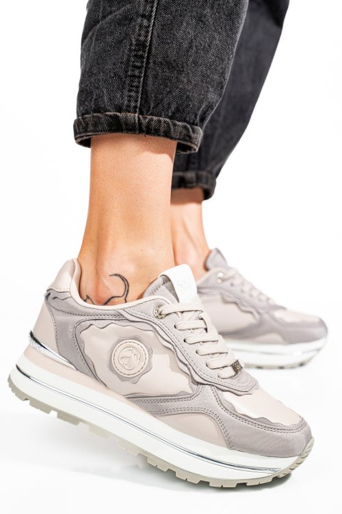Soprani couture, pantofi sport grey scw423p06