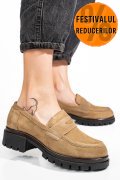 MOCASINI MARO PIELE NATURALA INTOARSA 7S7755034