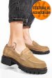 Mocasini maro piele naturala intoarsa 7s7755034