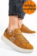 Soprani couture, pantofi sport brown scw424p98
