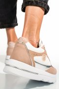 SOPRANI COUTURE, PANTOFI SPORT WHITE NUDE SCW422P09
